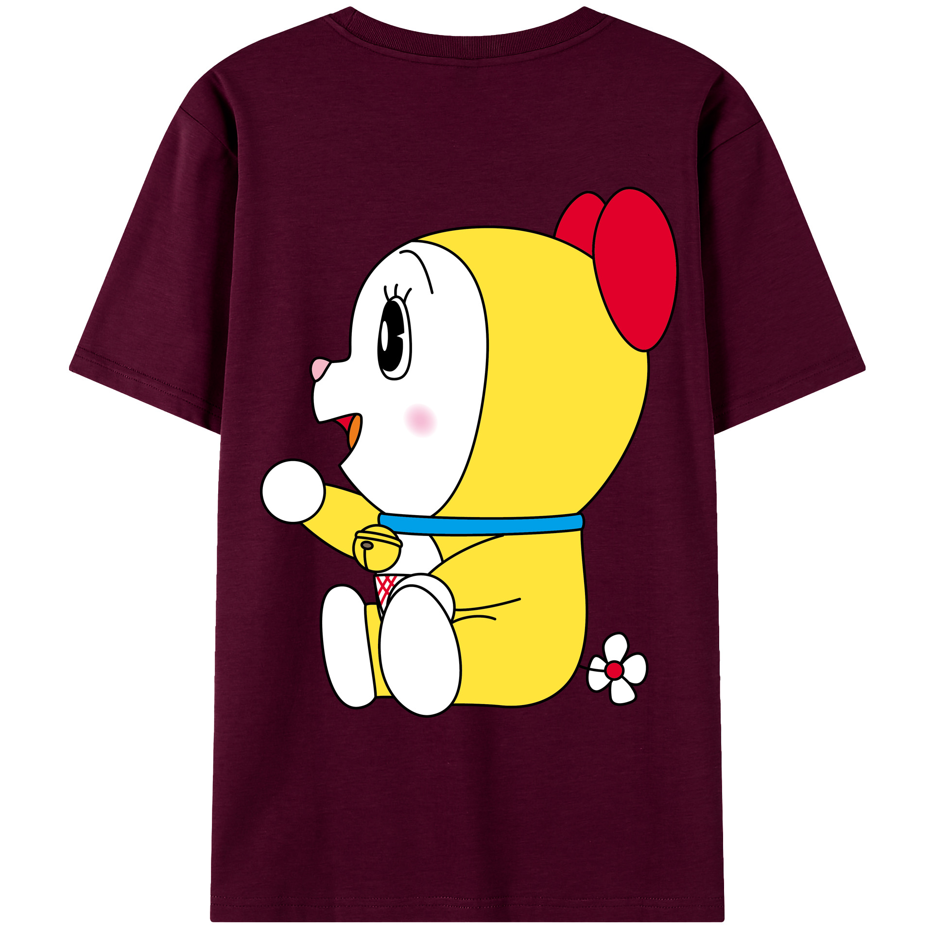 （画像用） ドラえもん ドラミ Doraemon Dorami レディース半袖Tシャツ(バックプリント)